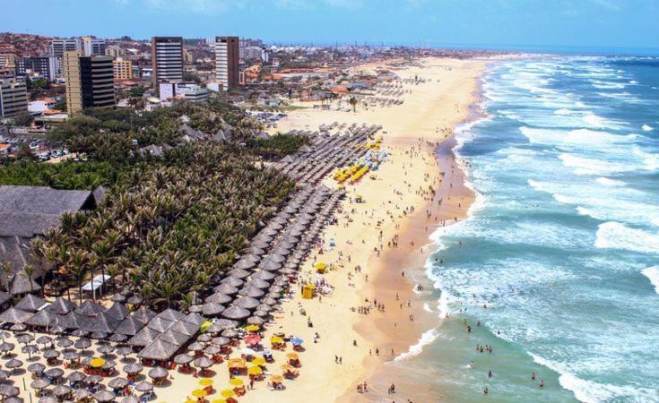 Apto Exclusivo, 200M Da Praia, Horario Flexivel 24 Horas Fortaleza  Kültér fotó